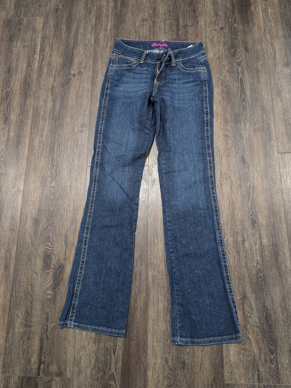 Wrangler Indigo Flare Jeans - Wide Leg